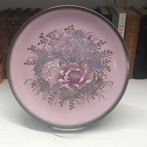 0473 Vintage Toyo Macau Art Deco Plate Decorative 10”